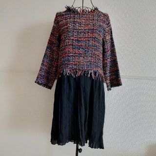 ザラ(ZARA)のZARA  ワンピース　Lサイズ(ひざ丈ワンピース)