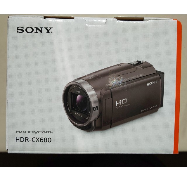 スマホ/家電/カメラ新品未使用 HDR-CX680 ブロンズブラウン ソニー ハンディカム
