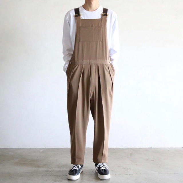 COMOLI(コモリ)のNEAT　Wool High density Overall  19AW メンズのパンツ(サロペット/オーバーオール)の商品写真