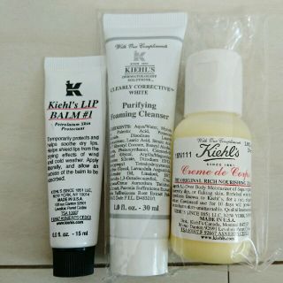 キールズ(Kiehl's)の専用です　キールズ 2点セット 洗顔 ボディクリーム サンプル(サンプル/トライアルキット)