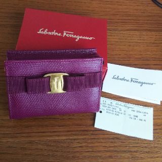 サルヴァトーレフェラガモ(Salvatore Ferragamo)の値下げ☆Salvatore Ferragamo キーケースorポーチ(キーケース)