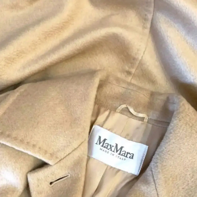 Max Mara - くぅ~様専用‼️最高級 白タグ マックスマーラキャメル100%ガウンロングコートの通販 by KOKO's shop