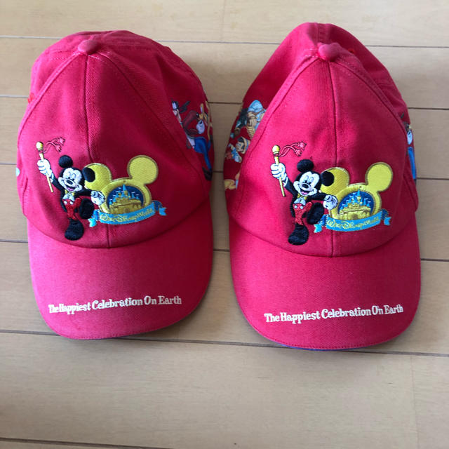 日本未発売 フロリダ ディズニーワールド 子供用 帽子2個セット