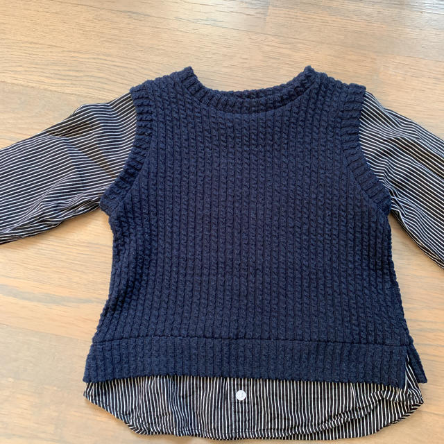 ikka(イッカ)のカットソー キッズ/ベビー/マタニティのキッズ服女の子用(90cm~)(その他)の商品写真