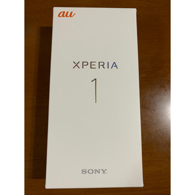 Xperia 1 Purple 64 GB au SIMロック解除済スマートフォン本体