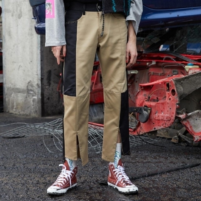 Jieda 2019aw Dickiesコラボ SWITCHING PANTS