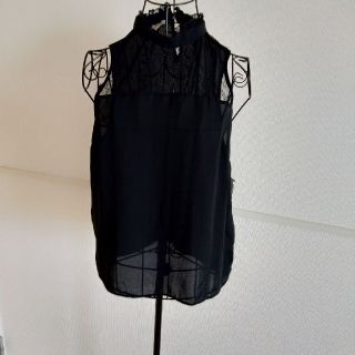 ザラ(ZARA)のZARA  ノースリーブブラウス(シャツ/ブラウス(半袖/袖なし))