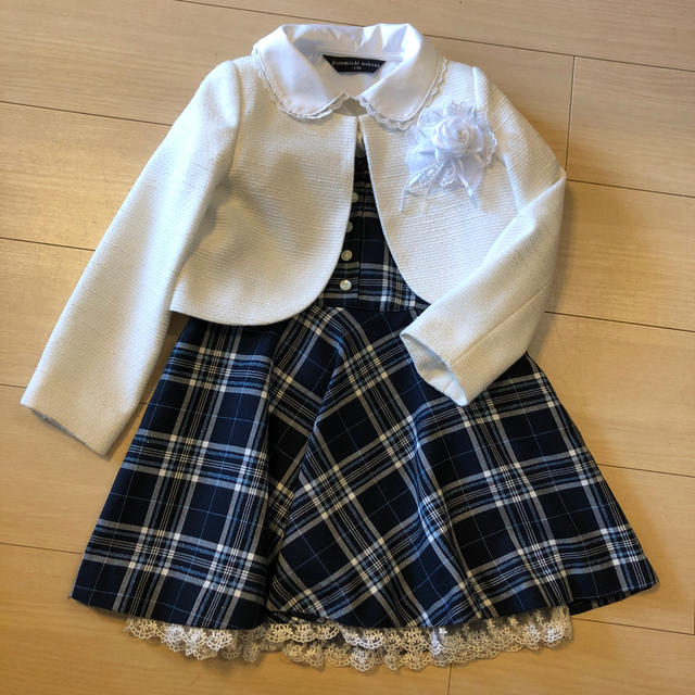 HIROMICHI NAKANO(ヒロミチナカノ)のヒロミチナカノ☆セレモニースーツ キッズ/ベビー/マタニティのキッズ服女の子用(90cm~)(ドレス/フォーマル)の商品写真