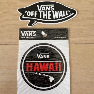 ヴァンズ(VANS)のVANS ステッカー　2枚セット(シール)