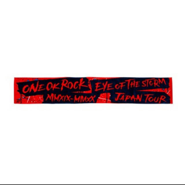 ONE OK ROCK(ワンオクロック)のワンオク タオル ＯＮＥ OK ＲＯＣＫ エンタメ/ホビーのアニメグッズ(タオル)の商品写真