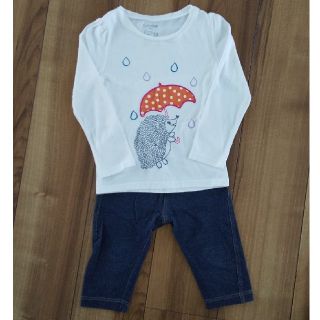 ベビーギャップ(babyGAP)のトップス＆スパッツ（100）(Tシャツ/カットソー)