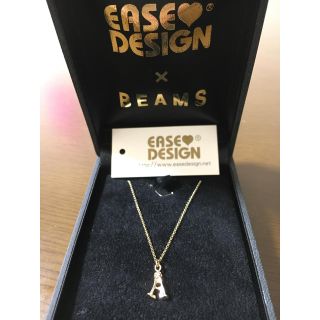 イーズデザイン(EASE DESIGN)の値下げ　EASE DESIGN イニシャルネックレス A(ネックレス)