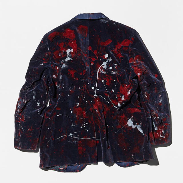 NEEDLES × VELVET Painted Velvet Jacket