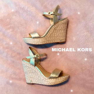 マイケルコース(Michael Kors)のMICHAEL KORS WEDGE SOLE SANDALS(サンダル)