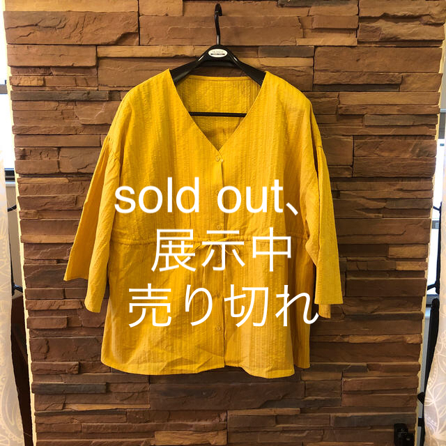 チュニック sold out。