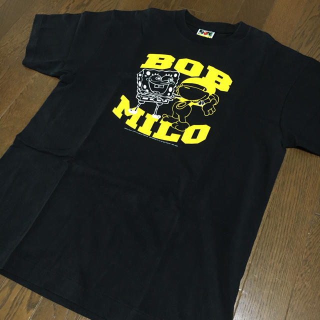 A BATHING APE(アベイシングエイプ)のa bathing ape  X  sponge bob Tシャツ メンズのトップス(Tシャツ/カットソー(半袖/袖なし))の商品写真