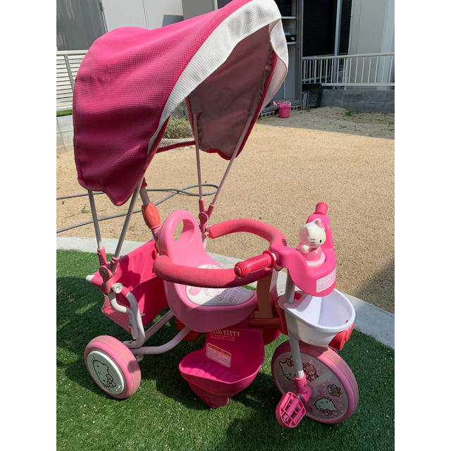 ハローキティ - ハローキティ三輪車の通販 by 良介's shop ハローキティ - ハローキティ三輪車の通販 by 良介's shop