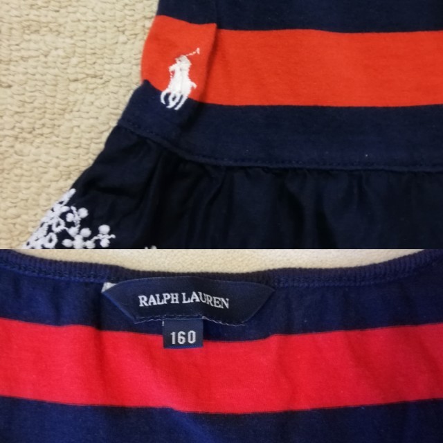 Ralph Lauren(ラルフローレン)のラルフローレン　カットソー　160cm キッズ/ベビー/マタニティのキッズ服女の子用(90cm~)(Tシャツ/カットソー)の商品写真