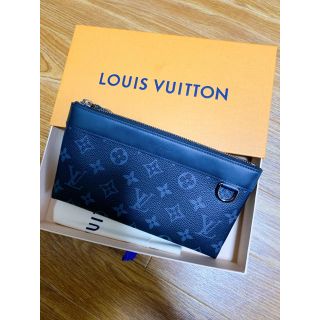 ルイヴィトン(LOUIS VUITTON)の美品 ルイヴィトン ポシェット・ディスカバリー PM(長財布)