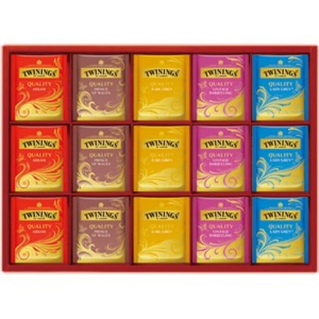 TWININGS（紅茶セット）☆新品☆トワイニング　ギフト　おまけ 食品/飲料/酒の飲料(茶)の商品写真