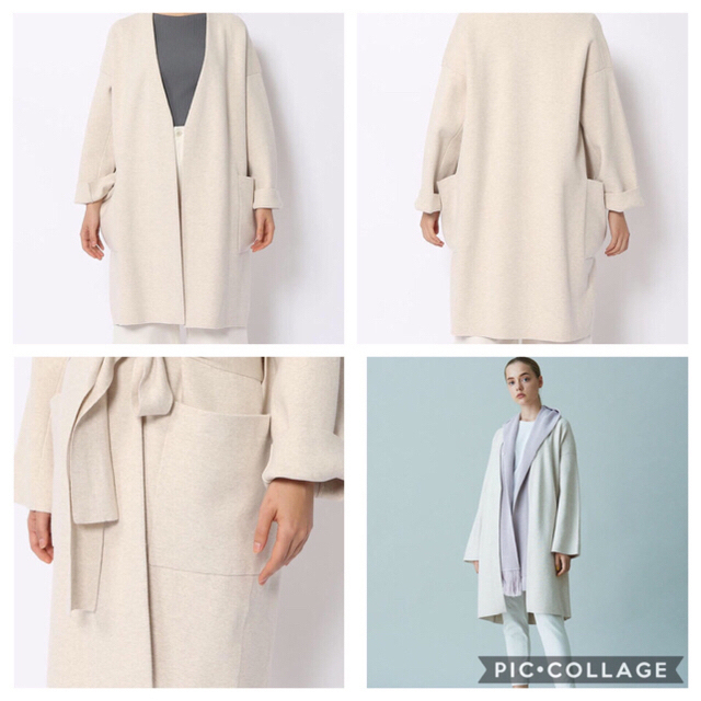 TOMORROWLAND GALERIE VIE コットンミラノリブコート www