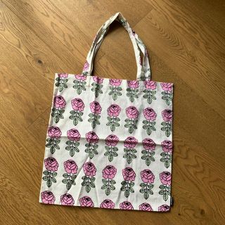 マリメッコ(marimekko)のmarimekko（マリメッコ）｜トートバッグ｜ウェディングローズ｜ピンク(トートバッグ)