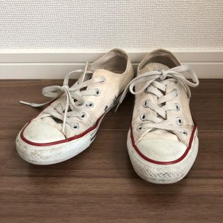 コンバース(CONVERSE)のコンバース ローカットホワイト(スニーカー)