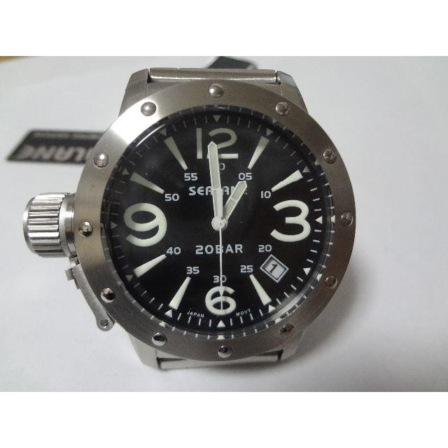 シーレーン SEALANE 腕時計 SE32-MBK 展示未使用品　電池交換済