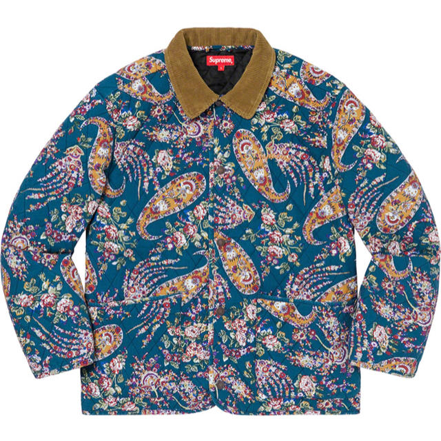 Supreme  Quilted Paisley Jacket  Sサイズ