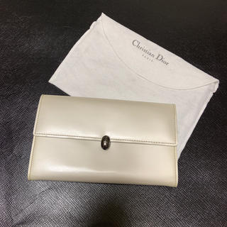 ディオール(Dior)のDiorのエナメル長財布　(最終値下げしました！)(財布)