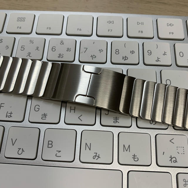 新品 apple watch 42mm リンクブレスレット シルバー