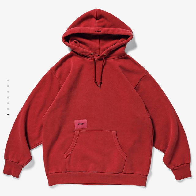 wtaps blank hooded 新品未使用 RED LARGE