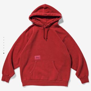 ネイバーフッド(NEIGHBORHOOD)のwtaps blank hooded 新品未使用 RED LARGE(パーカー)