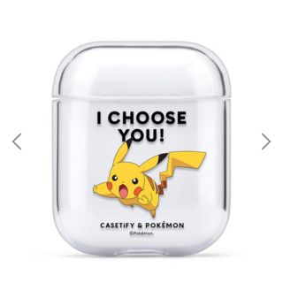 アップル(Apple)のCASETIFY Airpods Case-Pikachu ポケモン ピカチュウ(モバイルケース/カバー)