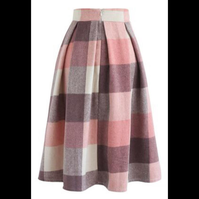 Chicwish(シックウィッシュ)のchicwish チェックスカート♡ レディースのスカート(ひざ丈スカート)の商品写真