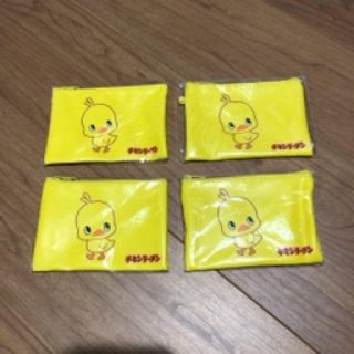 ひよこちゃん　ミニポーチ(ノベルティグッズ)