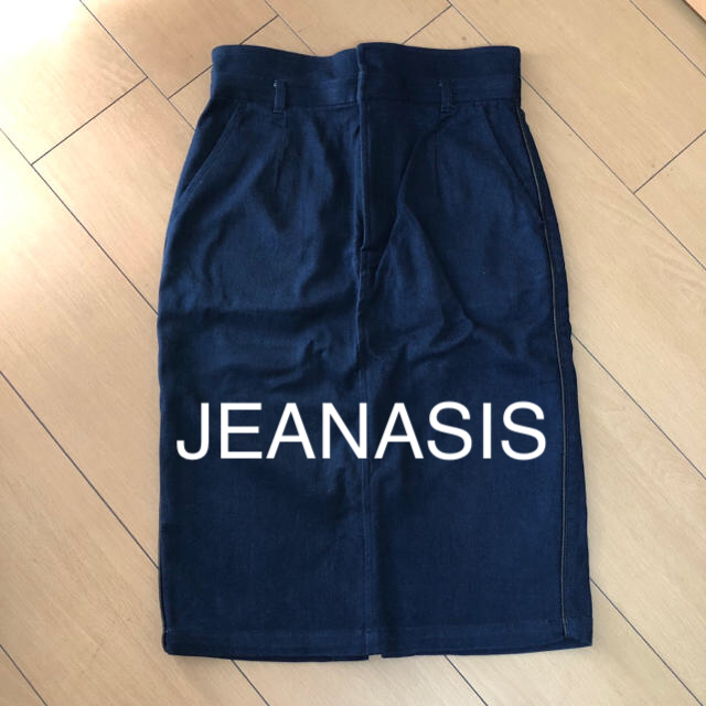 JEANASIS(ジーナシス)のJEANASIS タイトスカート デニムスカート Sサイズ レディースのスカート(ひざ丈スカート)の商品写真