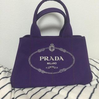 プラダ(PRADA)の大幅値下げPRADA カナパ 紫 美品 (トートバッグ)