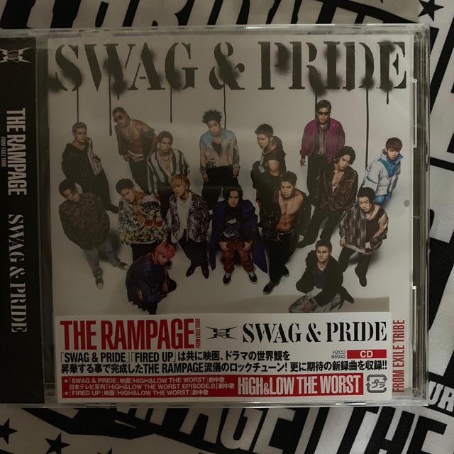 THE RAMPAGE(ザランページ)のSWAG & PRIDE  エンタメ/ホビーのCD(ポップス/ロック(邦楽))の商品写真