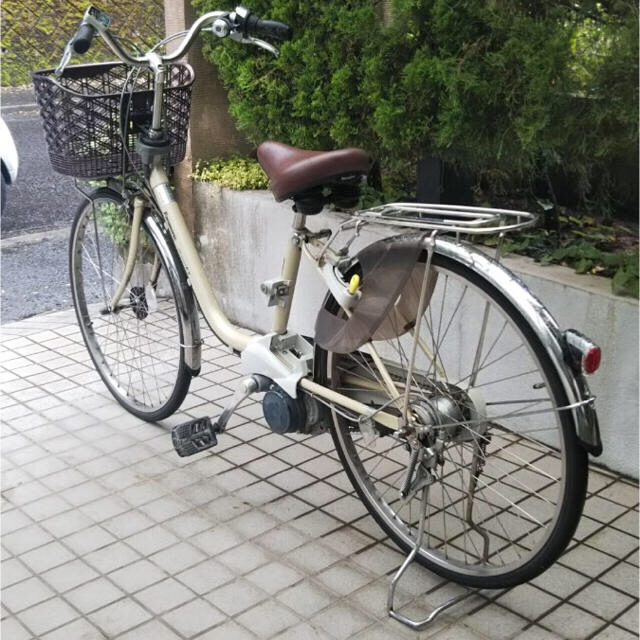 Panasonic(パナソニック)のパナソニック電動自転車26インチ(バッテリーなし)  広島県より スポーツ/アウトドアの自転車(自転車本体)の商品写真