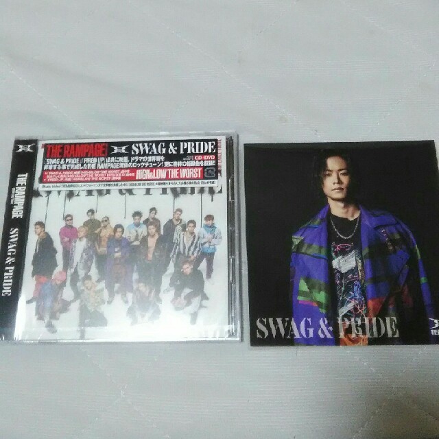 SWAG & PRIDE (CD＋DVD)川村壱馬アザージャケット付き エンタメ/ホビーのCD(ポップス/ロック(邦楽))の商品写真