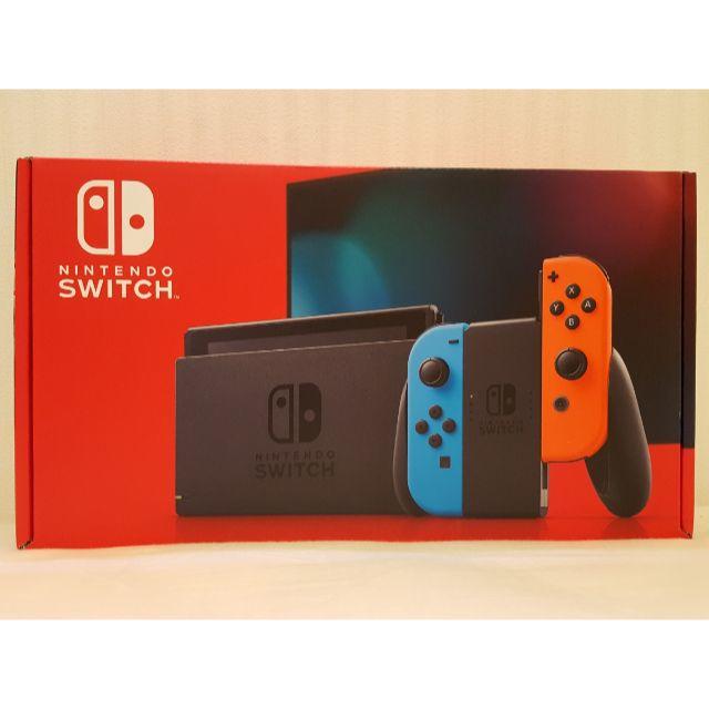 家庭用ゲーム機本体【新品・新型】Nintendo Switch ネオンカラー