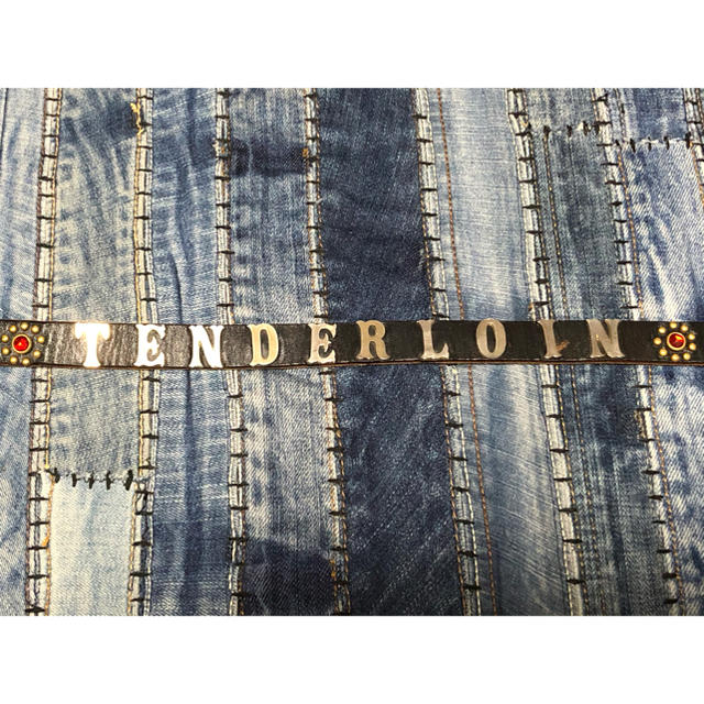 TENDERLOIN(テンダーロイン)のテンダーロイン htc porter スタッズ ナロー ベルト メンズのファッション小物(ベルト)の商品写真