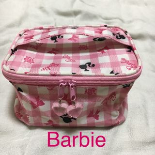 バービー(Barbie)のお値下げ！Barbie バービー バニティポーチ(ポーチ)