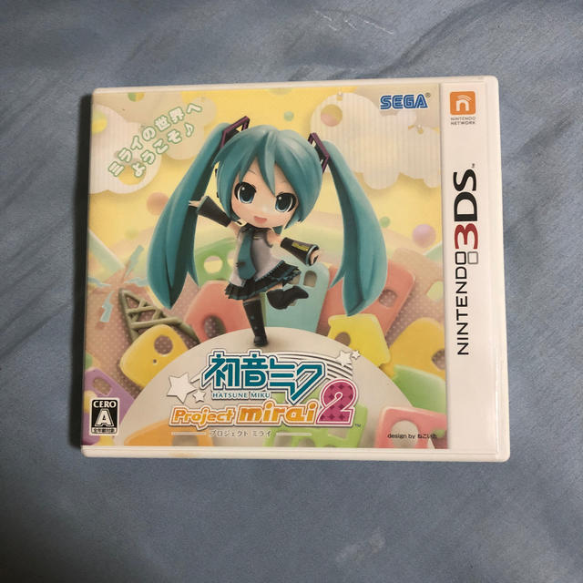 SEGA(セガ)の初音ミク Project mirai 2 通常版とガールズモード エンタメ/ホビーのゲームソフト/ゲーム機本体(携帯用ゲームソフト)の商品写真