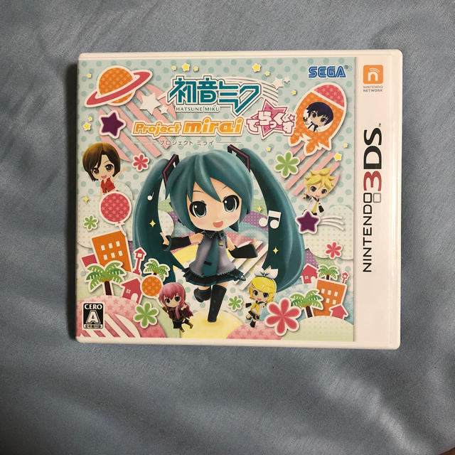 SEGA(セガ)の初音ミク Project mirai でらっくす エンタメ/ホビーのゲームソフト/ゲーム機本体(携帯用ゲームソフト)の商品写真