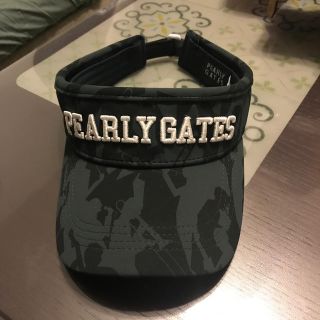 パーリーゲイツ(PEARLY GATES)のPEARLY GATES サンバイザー(サンバイザー)