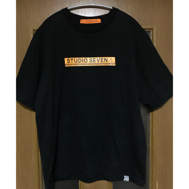 STUDIO SEVEN CAUTION Tシャツトップス