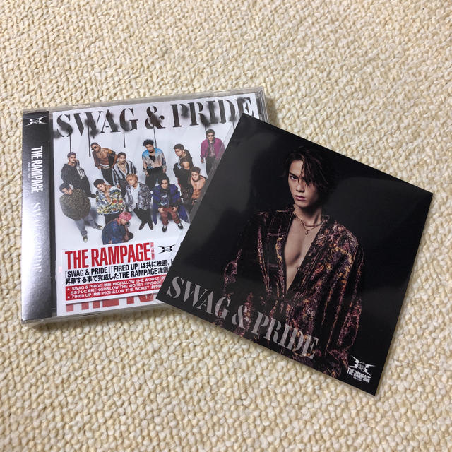 THE RAMPAGE(ザランページ)のTHE RAMPAGE  SWAG&PRIDE エンタメ/ホビーのCD(ポップス/ロック(邦楽))の商品写真