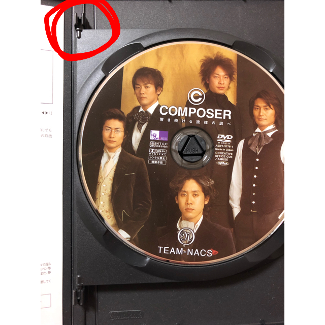 TEAM NACS「COMPOSER ～響き続ける旋律の調べ」DVD エンタメ/ホビーのDVD/ブルーレイ(舞台/ミュージカル)の商品写真